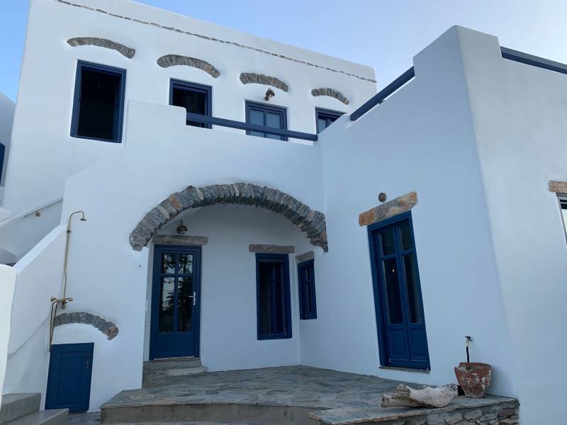 Design, planning and restoration of an old two storey house at Katapola Amorgos