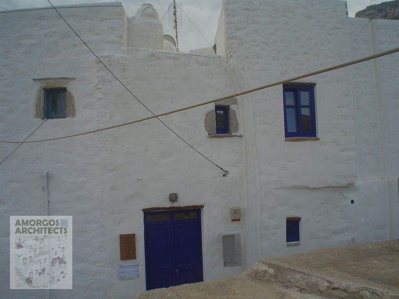 Αποκατάσταση παλαιού διώροφου κτιρίου στη Χώρα της Αμοργού και μετατροπή του σε Εκκλησιαστικό Μουσείο