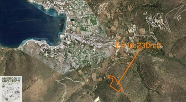 (For Sale) Land Agricultural Land  || Cyclades/Amorgos - 16.230 Sq.m, 120.000€ 